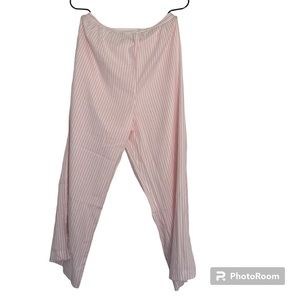Pink Striped Pants Pajamas Old Navy NWT